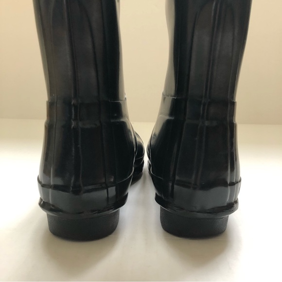 ❌SOLD❌ Hunter Original Tall Gloss Navy Rainboots, Size 6M - Picture 8 of 14